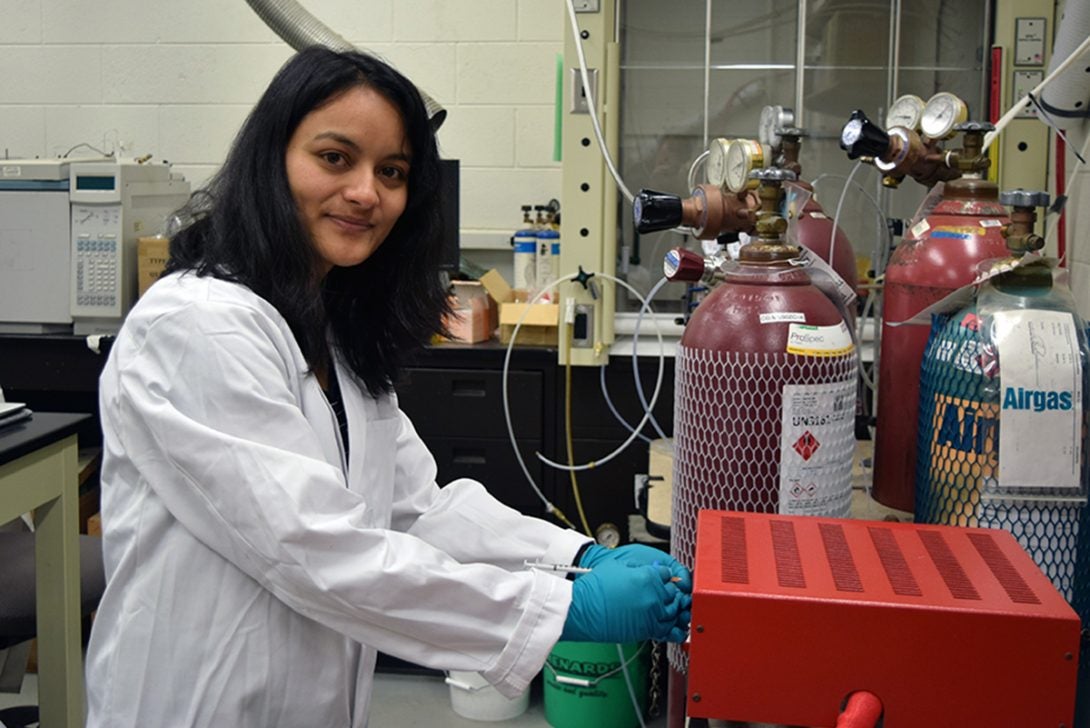 Jyoti Chetri, a CME graduate student at UIC.