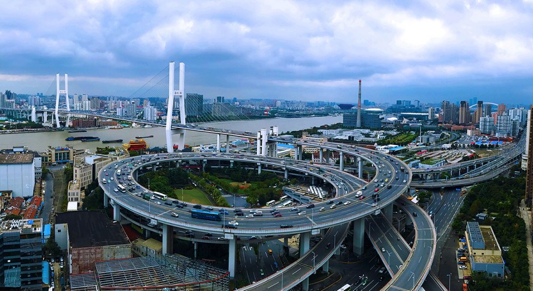 Shanghai's Nanpu Bridge