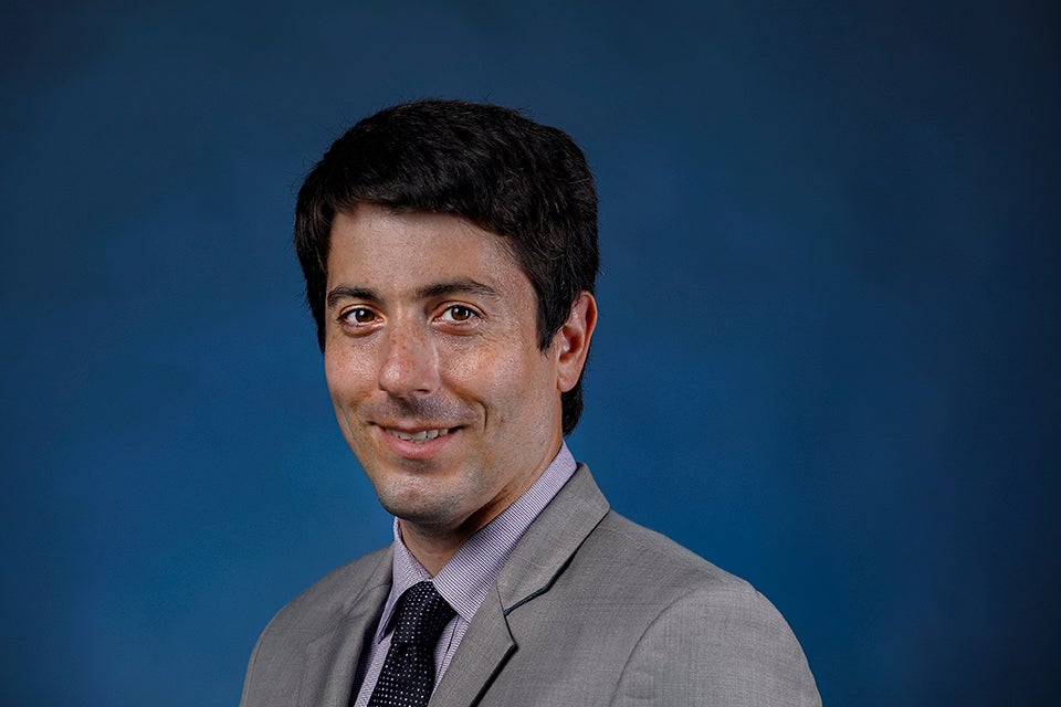 Matthew Daly, an assistant professor in civil, materials, and environmental engineering at UIC