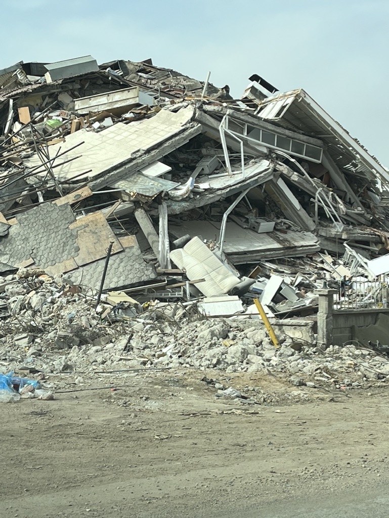 Research Associate Professor Mustafa Mahamid, of civil, materials, and environmental engineering, visited Southern Turkey to investigate damaged and collapsed buildings after the recent earthquakes.