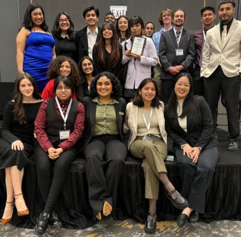 UIC’s chapter of ASCE recently competed at and co-hosted the annual ASCE Western Great Lakes Student Symposium in Chicago 
