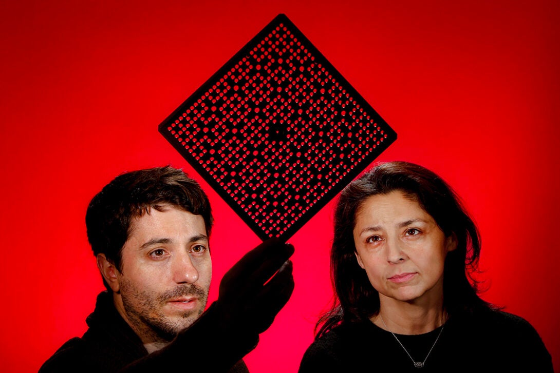 Photo of Matthew Daly and Didem Ozevin