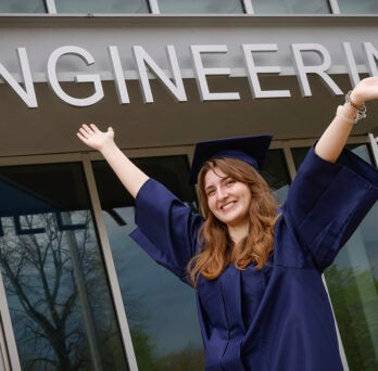 UIC engineering graduate Jamie Frost 